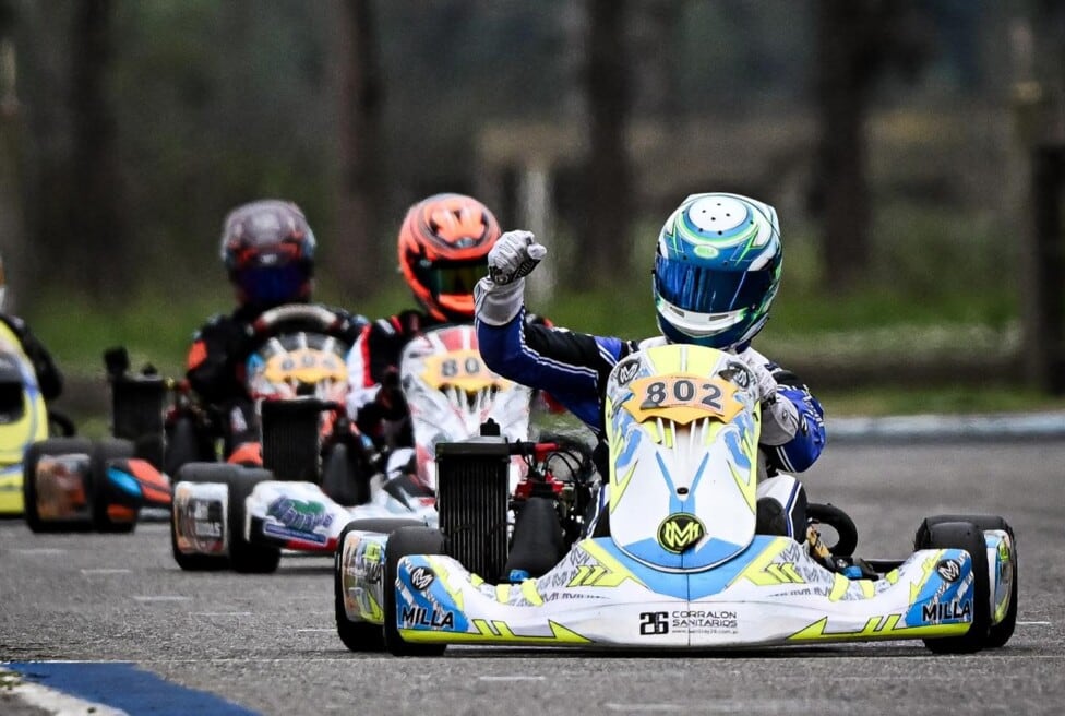 Fausto Schioppa, el pibe de Escobar que se plantó en el Mundial de Rotax