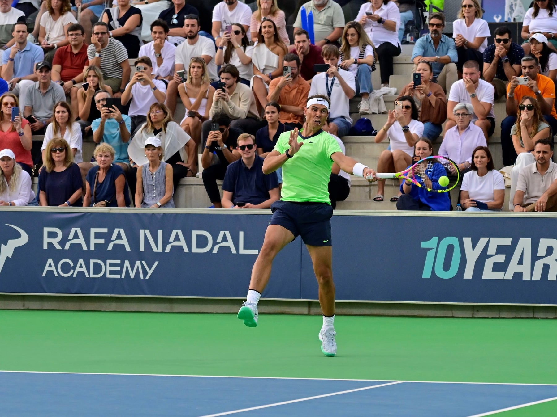 Rafa volvió a Manacor, ganó y se rió de sí mismo: "algo único por lo mal que me veo"