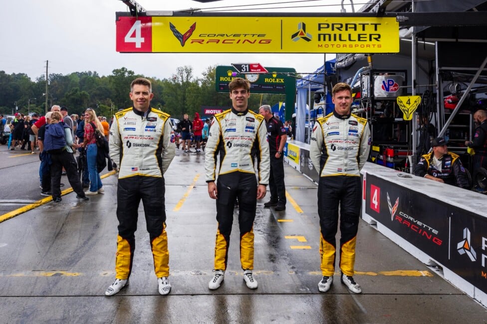 El Porsche cruzó primero y Varrone cerró su año en GTD Pro con el gusto amargo de quedar a una del Corvette