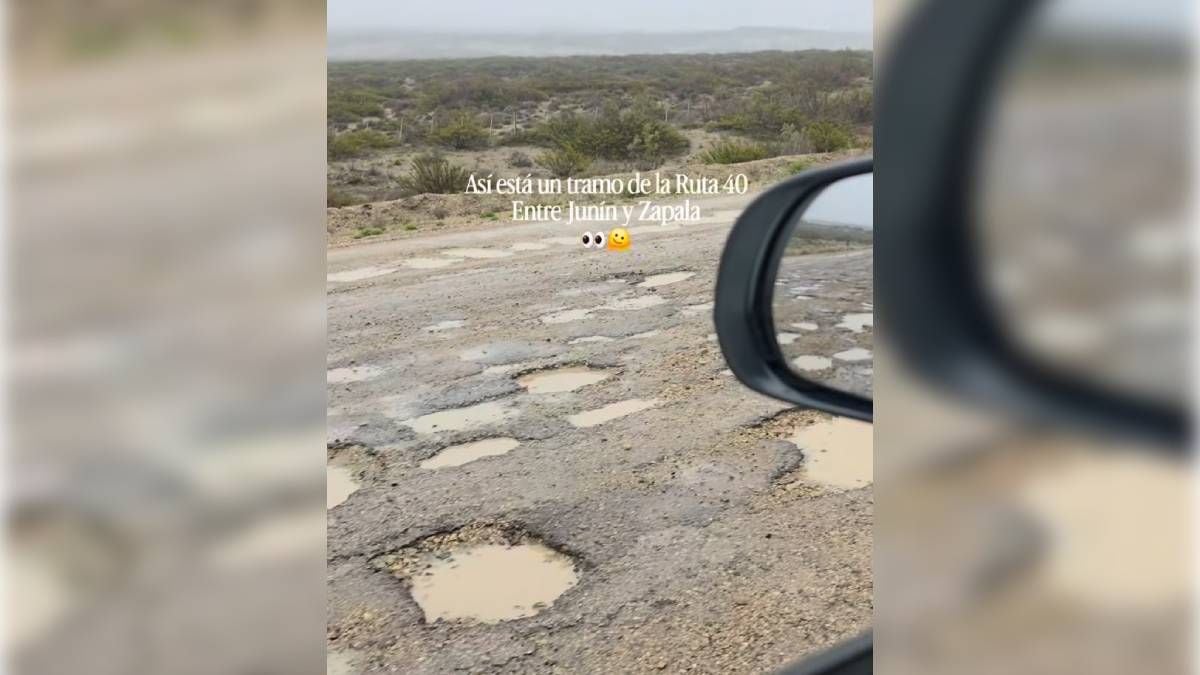 Treinta kilómetros que parecen una trampa: el estado de la Ruta 40 entre Junín de los Andes y Zapala según los viajeros