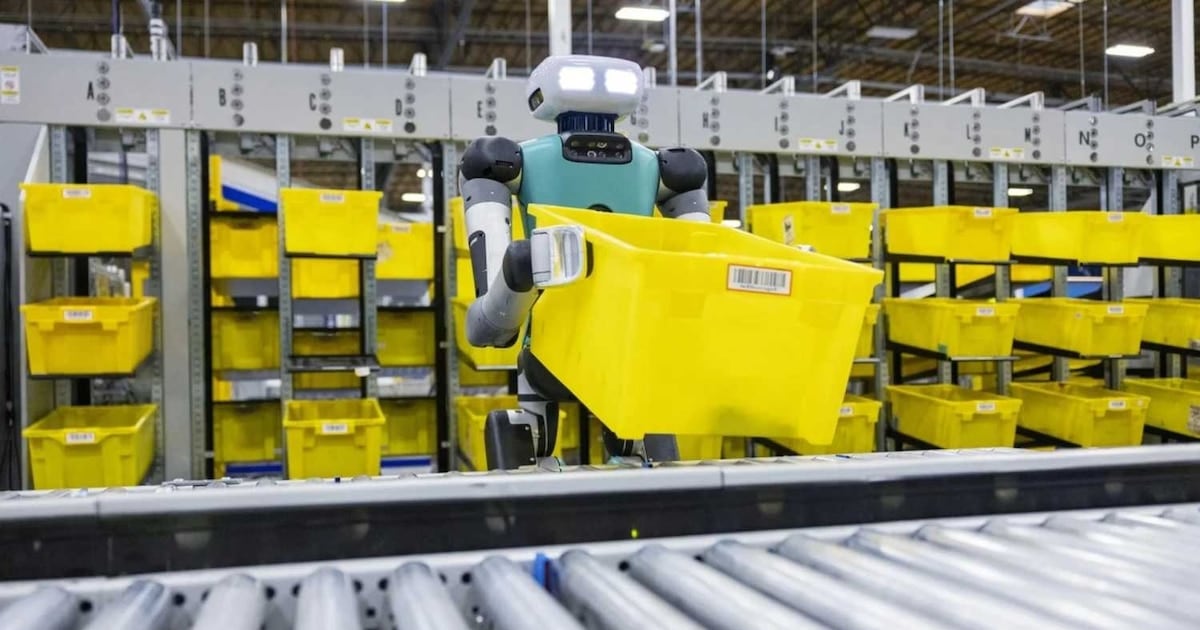 Amazon ya convive con un millón de robots y un dilema que no cierra: más máquinas, más accidentes