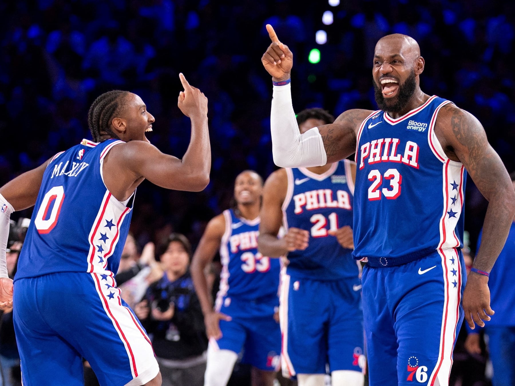 Philadelphia dio vuelta un partido imposible y tomó por sorpresa a Cleveland