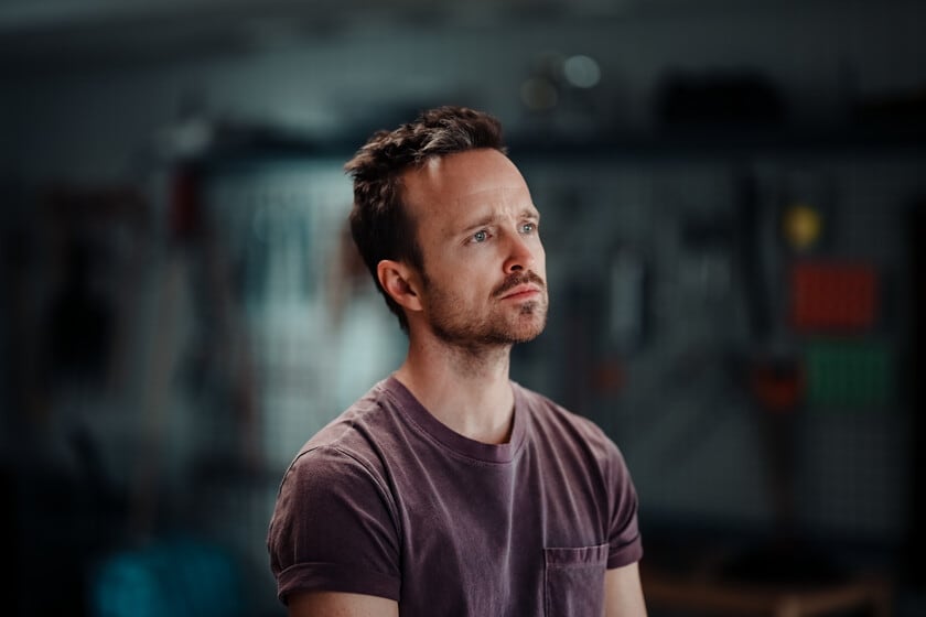 Aaron Paul entró a Clayface y el montaje lo dejó en un parpadeo